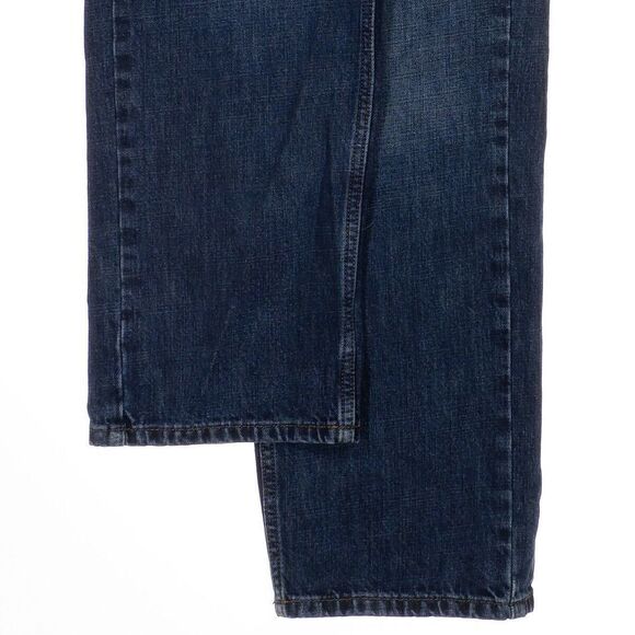 Dickies Regular Fit Button Fly Mens Jeans Size 38x30 Actual 36x27.5 Blue Cotton - Picture 9 of 13